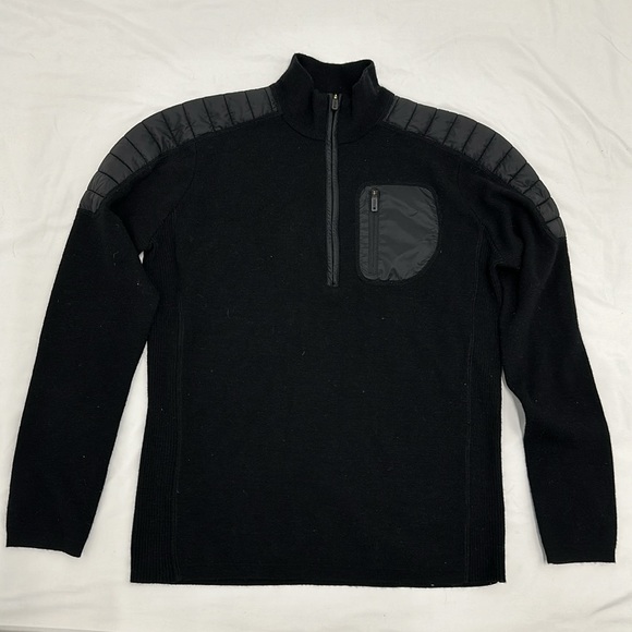 SmartWool Men's Wool Ski Ninja Half Zip Sweater - Picture 3 of 9